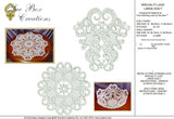 Lace - Large Lace Doily FSL Embroidery Motif - 02 by Sue Box