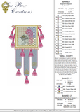 Knights Banner Embroidery Motif - By Sue Box'