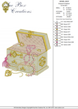 Jewel Box Embroidery Motif - 30 -  A Romantic Era - by Sue Box