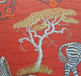Acacia Tree Embroidery Motif - 18 - Zoo Babies by Sue Box