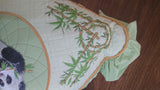 Bamboo Shoots Embroidery Motif - 05 - Zoo Babies by Sue Box