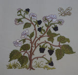 Blackberries Embroidery Motif - 17 by Sue Box