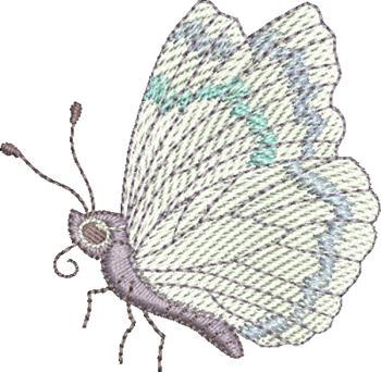 Butterfly B Embroidery Motif - Natures Pals by Sue Box