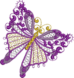 Butterfly Embroidery Design by Sue Box