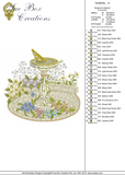 Sundial A Embroidery Motif - 06 by Sue Box