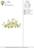 Flower 1 Embroidery Motif - 10 by Sue Box