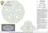 Lace Bow Doily Set Embroidery Motif - 03 - Classic Lace - by Sue Box