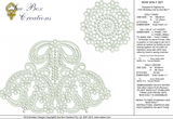 Lace Bow Doily Set Embroidery Motif - 03 - Classic Lace - by Sue Box
