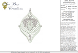 Lace Jewel Embroidery Motif 4 - 11 - Classic Lace - by Sue Box