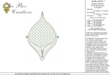 Lace Jewel Embroidery Motif 1 - 13 - Classic Lace - by Sue Box