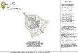 Lace Jewell Bell Embroidery Motif - 14 - Classic Lace - by Sue Box
