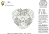 Lace Jewel Design Embroidery Motif - 15 - Classic Lace - by Sue Box