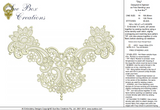 Lace Taj Embroidery Motif - 29 - Classic Lace - by Sue Box