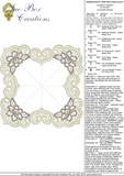 Cutwork by Sue Box - Embroidery Inspirations Doily - Embroidery Motif