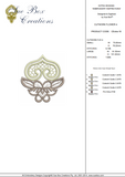 Cutwork Flower 4 Embroidery Motif by Sue Box
