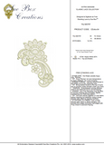 Lace - Taj Embroidery Motif by Sue Box