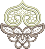 Cutwork Flower 4 Embroidery Motif by Sue Box