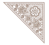 Lace - Old Lace Insert Embroidery Motif - 09 by Sue Box