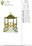 Gazebo Embroidery Motif - 31 by Sue Box