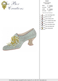 Shoe Embroidery Motif - 27 by Sue Box