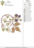 Bramble and Berry 2 Embroidery Motif - 01 by Sue Box