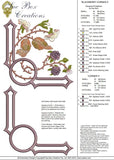 Blackberry Corner 4 and Bonus Corner Embroidery Motif - 10 by Sue Box