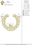 Horseshoe Embroidery Motif - 27 by Sue Box