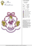 Fuchsia Flower Border Embroidery - 06 -  Floral Illusions - by Sue Box