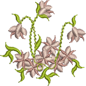 Flower 5 Embroidery design by Sue Box
