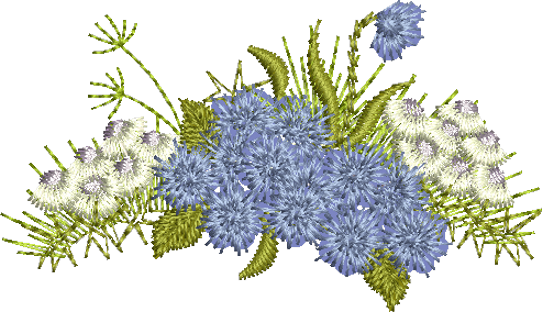 Flower 6 Embroidery design by Sue Box