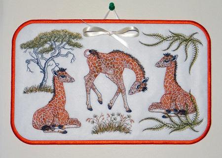 Giraffe Wall Hanging