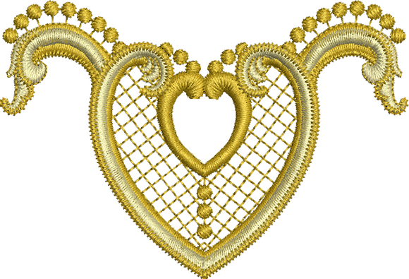 Gold Motif design by Sue Box