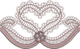 Embroidery Heart Border Embroidery Motif by Sue Box