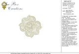 Lace - Abir Motif Embroidery Design - 01 by Sue Box
