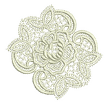 Lace - Abir Motif Embroidery Design - 01 by Sue Box