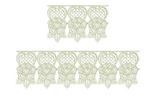 Lace Abir Borders Embroidery Motif - 03 by Sue Box