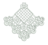 Lace Adah Motif Embroidery Motif - 09 by Sue Box