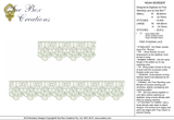 Lace Adah Borders Embroidery Motif - 11 by Sue Box