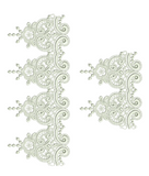 Lace Krystal Borders Embroidery Motif - 17 by Sue Box