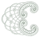 Lace -Tamah Embroidery Motif - 26 by Sue Box