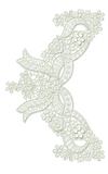 Lace Adah Embroidery Motif - 28 by Sue Box