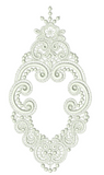 Lace - Krystal Embroidery Motif - 30 by Sue Box
