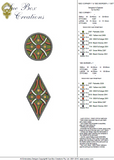 Geometric Corner and Border Set Embroidery Motif - 10 - Sue Box