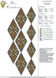 Geometric Borders Set Embroidery Motif - 11 - Sue Box Moroccan designs