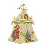 Moroccan Tent Embroidery - Motif 02 - Sue Box Moroccan designs