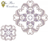 Machine Embroidery Motif -02 - Mix N Match Elegance - by Sue Box