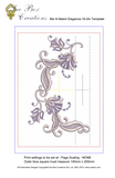Machine Embroidery Motif -16 - Mix N Match Elegance - by Sue Box