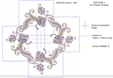 Machine Embroidery Motif -18 - Mix N Match Elegance - by Sue Box