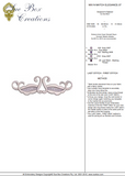 Machine Embroidery Motif -37 - Mix N Match Elegance - by Sue Box