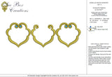 Jewel Motif Borders Set 2 - Border 2 - 13 by Sue Box